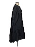Zara Solid Black Casual Dress Size XS - photo 4