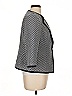 NIPON BOUTIQUE Houndstooth Gray Blazer Size 10 - photo 4