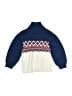 Old Navy Chevron-herringbone Blue Pullover Sweater Size 12-18 mo - photo 2