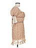 Assorted Brands 100% Polyester Paisley Tan Casual Dress Size 8 - photo 4