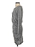 Leith Solid Gray Casual Dress Size XS - photo 5