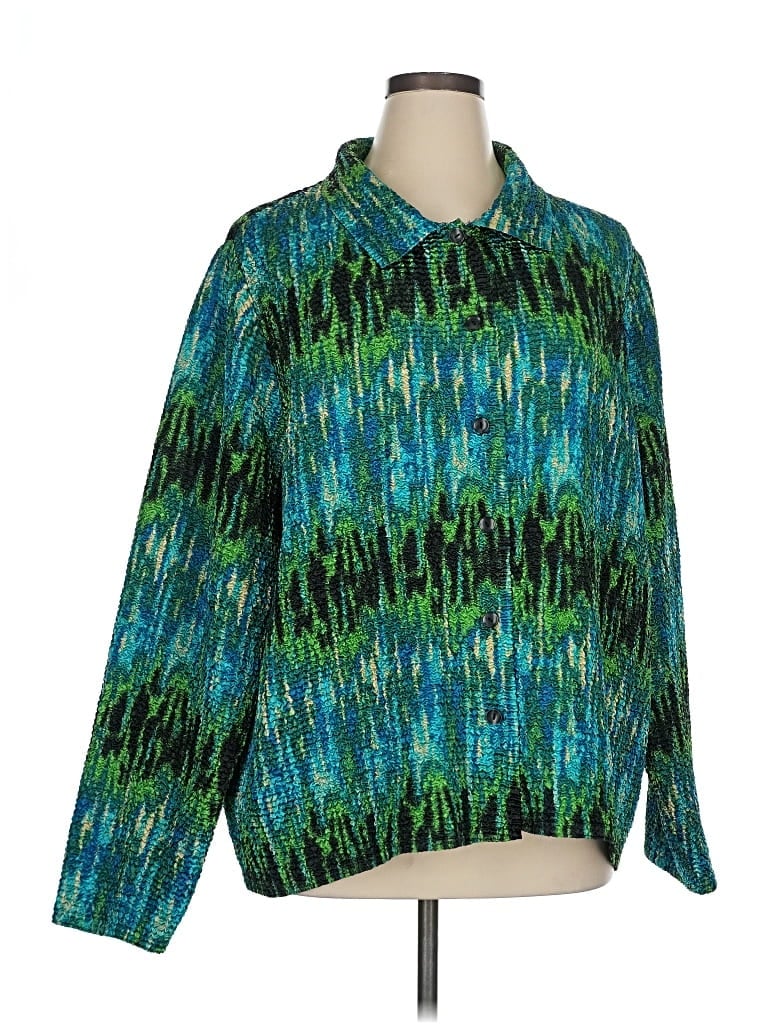 Pre-owned Assorted Brands Jacket In Blue