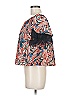 Weekend Orange Short Sleeve Blouse Size M - photo 5