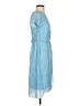 H By Halston 100% Polyester Blue Casual Dress Size 0 - photo 4