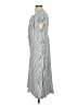 Max Studio Stripes Gray Casual Dress Size S - photo 5