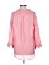 Ellison 100% Polyester Pink 3/4 Sleeve Blouse Size L - photo 2