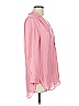 Ellison 100% Polyester Pink 3/4 Sleeve Blouse Size L - photo 4