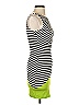 Bebe Stripes Green Cocktail Dress Size XXS - photo 4
