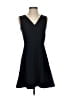 Vince. 100% Polyester Solid Black Cocktail Dress Size 2 - photo 1