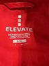 Elevate 100% Polyester Solid Red Windbreaker Size L - photo 6