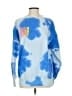 Assorted Brands Tie-dye Blue Pullover Sweater Size S - photo 1