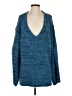 Free People Blue Pullover Sweater Size S - photo 1