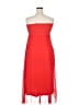 Matty M 100% Polyester Solid Red Cocktail Dress Size XXL - photo 2