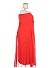 Matty M 100% Polyester Solid Red Cocktail Dress Size XXL - photo 4
