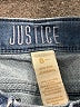 Justice Solid Blue Jeans Size 8 - photo 3