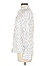 J.Crew Chevron-herringbone Ivory Long Sleeve Button-Down Shirt Size 6 - photo 5
