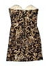 Naven 100% Polyester Animal Print Gold Brown Cocktail Dress Size XS - photo 2