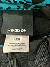 Reebok 100% Polyester Black Teal Pullover Hoodie Size M - photo 7