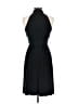 Calvin Klein Solid Black Cocktail Dress Size 6 - photo 2
