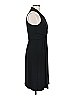 Calvin Klein Solid Black Cocktail Dress Size 6 - photo 4