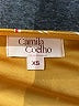 Camila Coelho 100% Polyester Yellow 3/4 Sleeve Blouse Size XS - photo 7