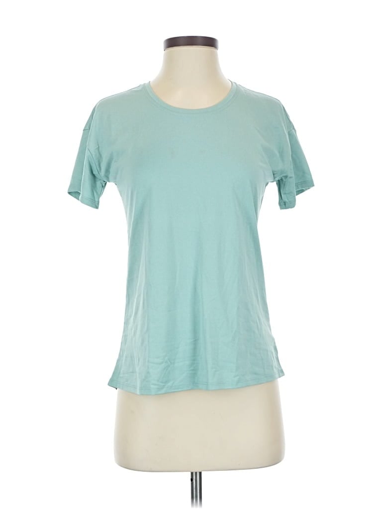 Pre-owned Rei Co Op Short Sleeve T-shirt In Blue