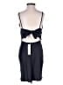 Motel 100% Polyester Solid Black Cocktail Dress Size XXS - photo 2