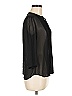 H&M 100% Polyester Black 3/4 Sleeve Blouse Size 8 - photo 4