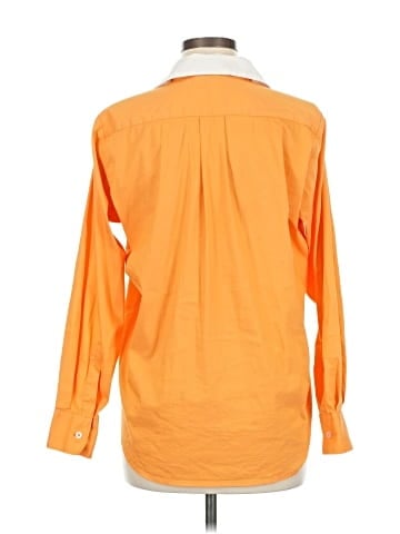Blue Les Copains Long Sleeve Blouse (view 2)