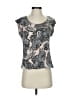 Daniel Rainn 100% Rayon Paisley Gray Sleeveless T-Shirt Size S (petite) - photo 1