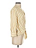 Rag & Bone 100% Silk Yellow 3/4 Sleeve Silk Top Size XXS - photo 4