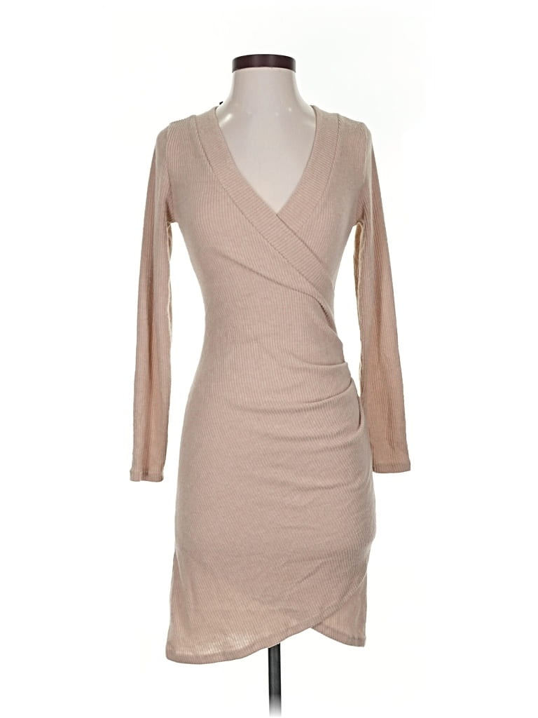 Pre-owned Assorted Brands Cocktail Dress In Brown