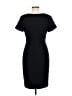 Ann Taylor Solid Black Casual Dress Size 6 - photo 2