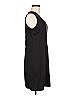 Alison Sheri Solid Black Casual Dress Size M - photo 4