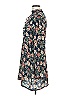 Esley 100% Polyester Floral Blue Casual Dress Size M - photo 5