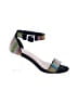 Torrid Color Block Black Yellow Heels Size 6 (X-wide) - photo 1