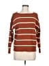 Garage Stripes Brown Pullover Sweater Size M - photo 1