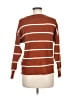 Garage Stripes Brown Pullover Sweater Size M - photo 2