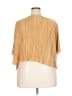 Just Be... 100% Polyester Gold Short Sleeve Blouse Size 3X - photo 2