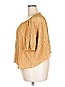Just Be... 100% Polyester Gold Short Sleeve Blouse Size 3X - photo 5