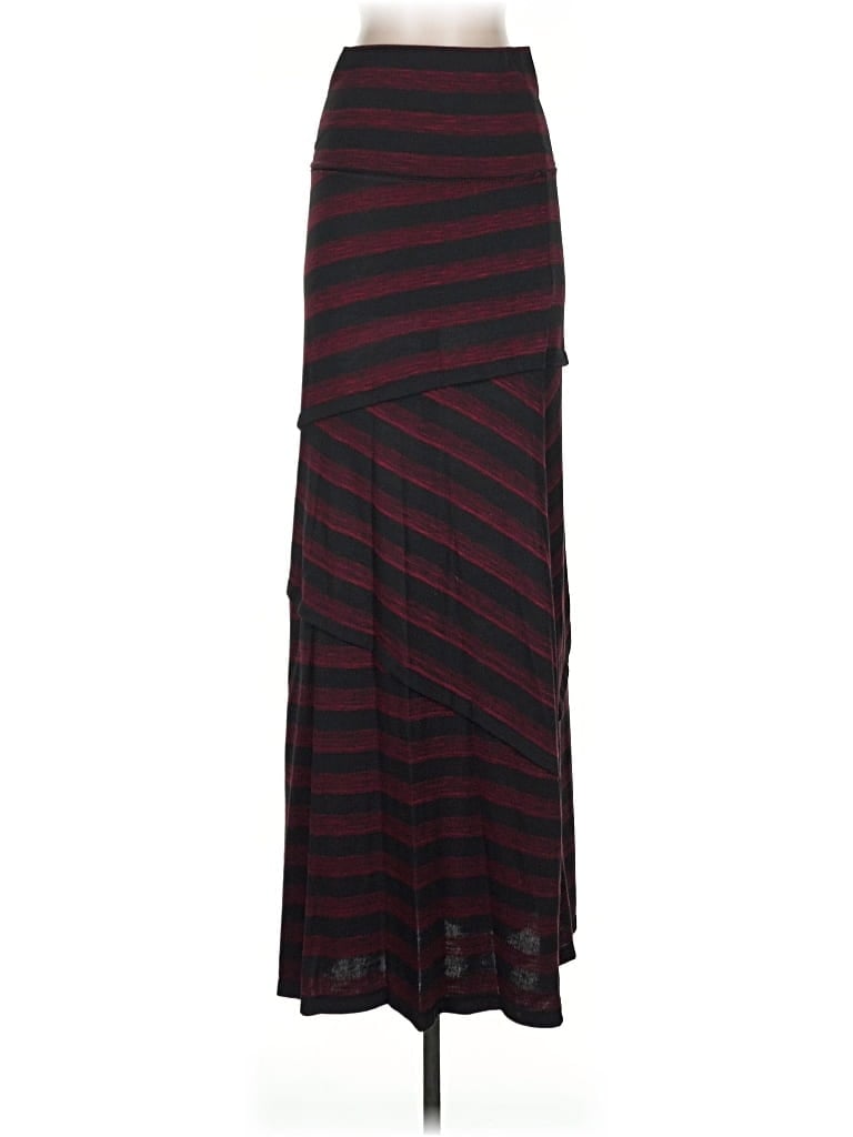Pre-owned Max Edition Casual Skirt In Burgundy
