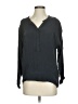 Humanoid Gray Long Sleeve Blouse Size S - photo 1