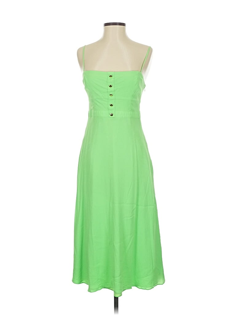 Pre-owned Jcrew Casual Dress In Green