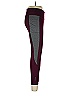 Avia Color Block Burgundy Active Pants Size L - photo 4