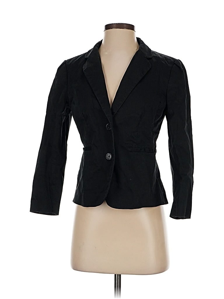 Pre-owned Ann Taylor Loft Blazer Jacket In Black