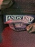 Lands' End 100% Polyester Black Track Jacket Size 6 - 8 - photo 6