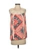 Love on a Hanger 100% Polyester Orange Sleeveless Blouse Size XS - photo 1