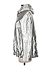 Shan Metallic Silver Raincoat Size 4 - photo 5