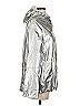 Shan Metallic Silver Raincoat Size 4 - photo 4