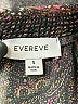 Evereve 100% Polyester Paisley Purple 3/4 Sleeve Blouse Size S - photo 7